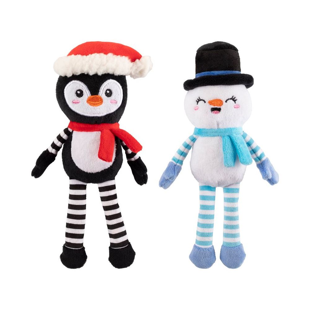 Fringe Studio Christmas Plush Dog Toy Set - Ultimate Chiller - Default Title | PeekAPaw Pet Supplies