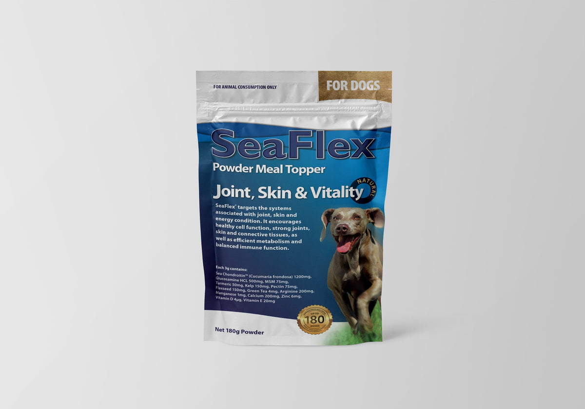 Seaflex Powder Meal Topper for Dogs pack front