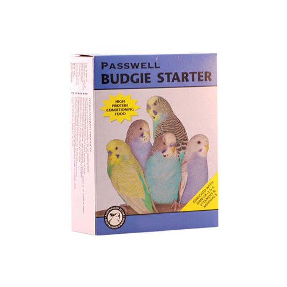 Passwell Budgie Starter - 500g | PeekAPaw Pet Supplies