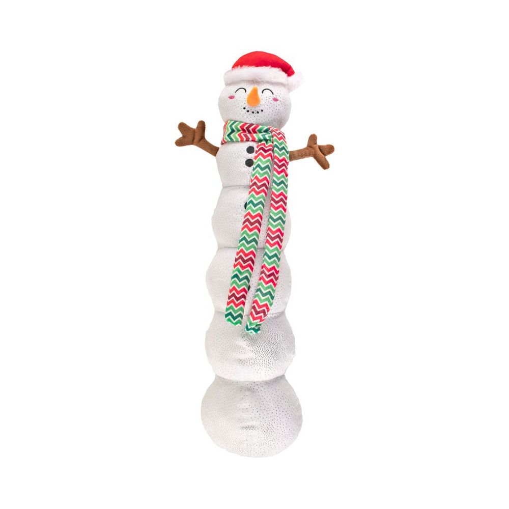 Fringe Studio Christmas Large Plush Dog Toy - Snowball Party - Default Title | PeekAPaw Pet Supplies
