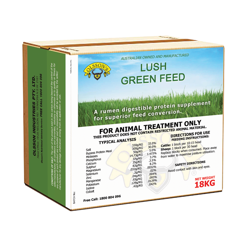 Olssons Lush Green Block 18kg