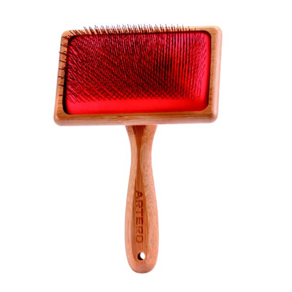 Artero Nature Collection Juliet Slicker with Long Pins - Large | PeekAPaw Pet Supplies