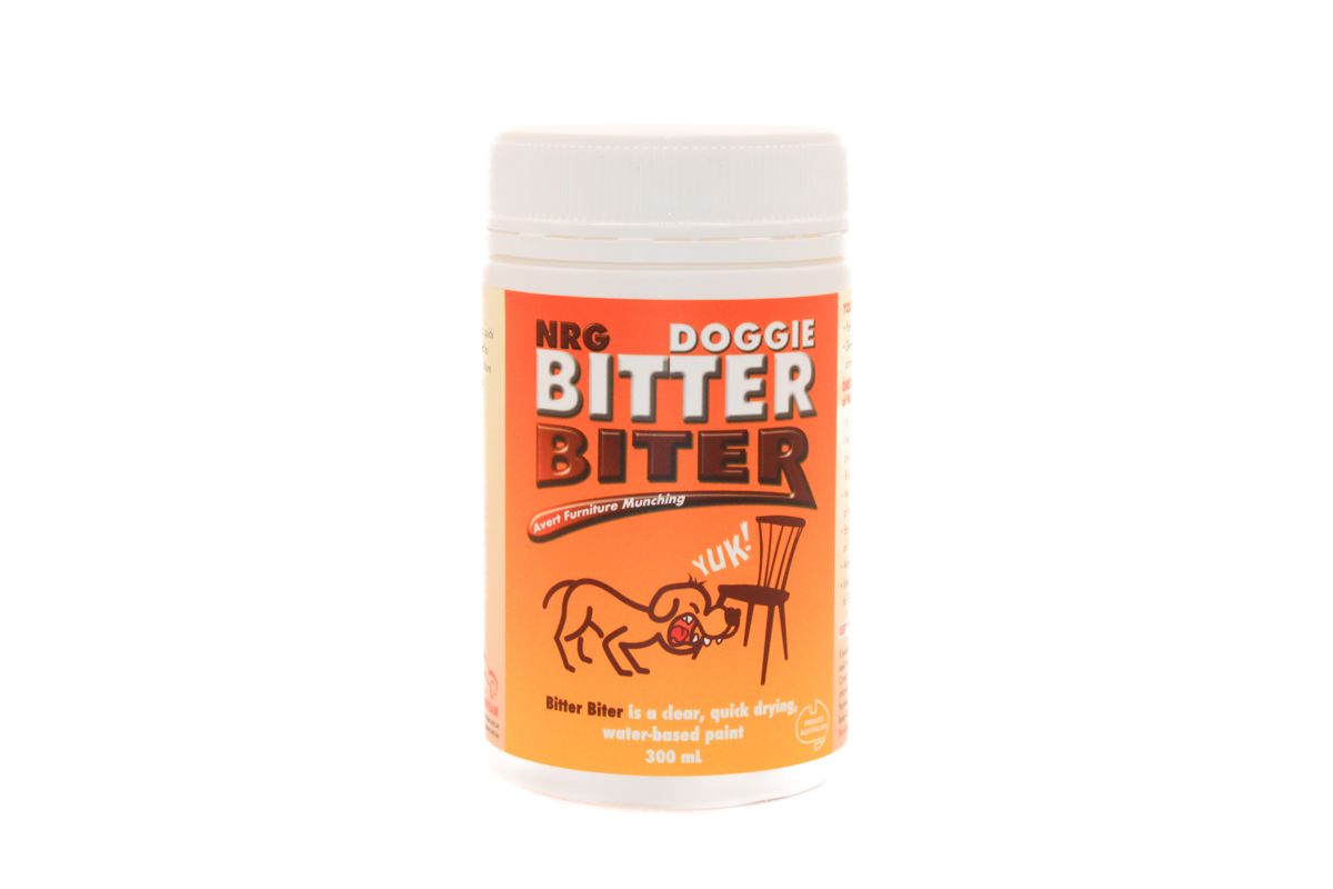 NRG Doggie Bitter Biter Anti-Chew Paint for Dogs pack shot