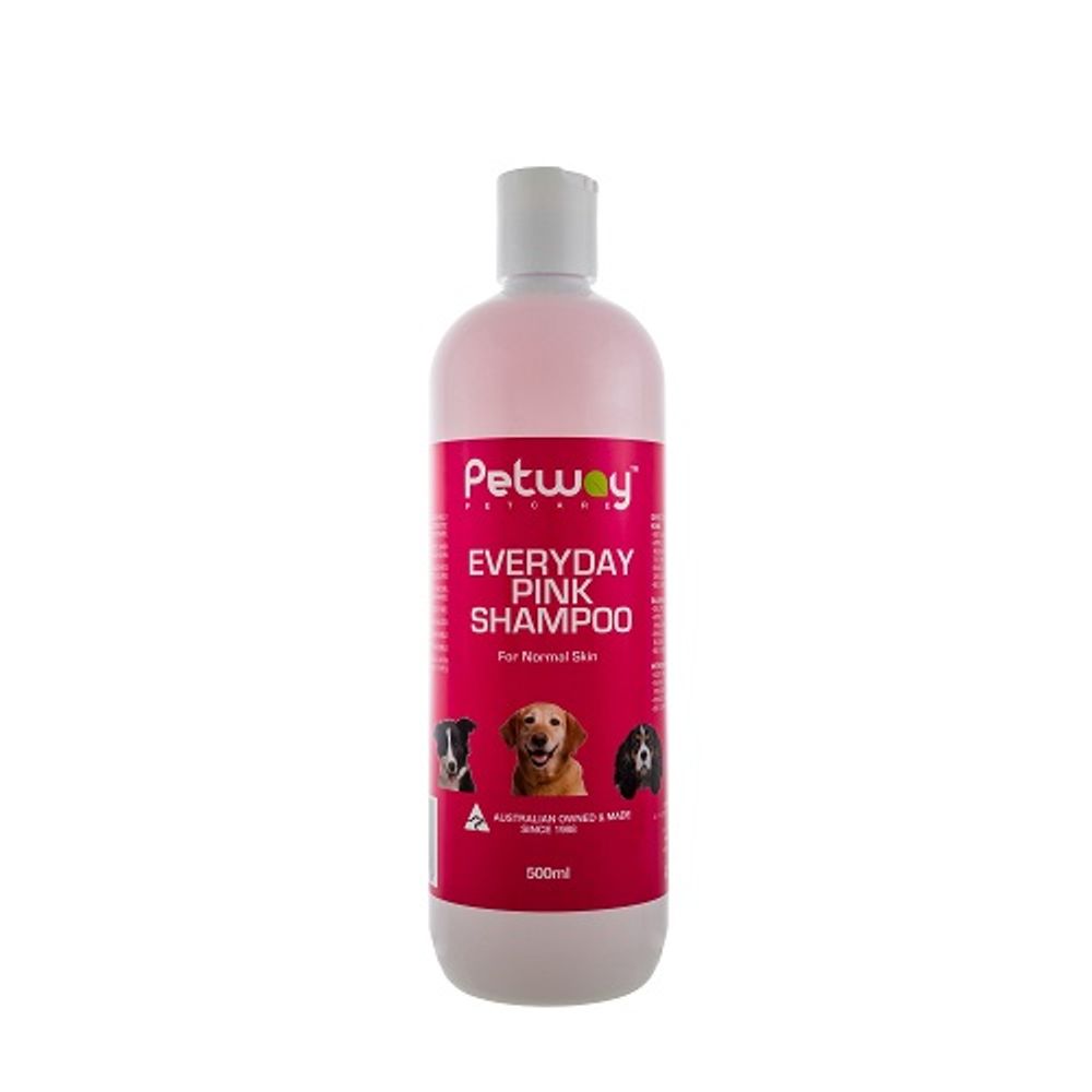 Petway Petcare Everyday Pink Shampoo - 500ml | PeekAPaw Pet Supplies