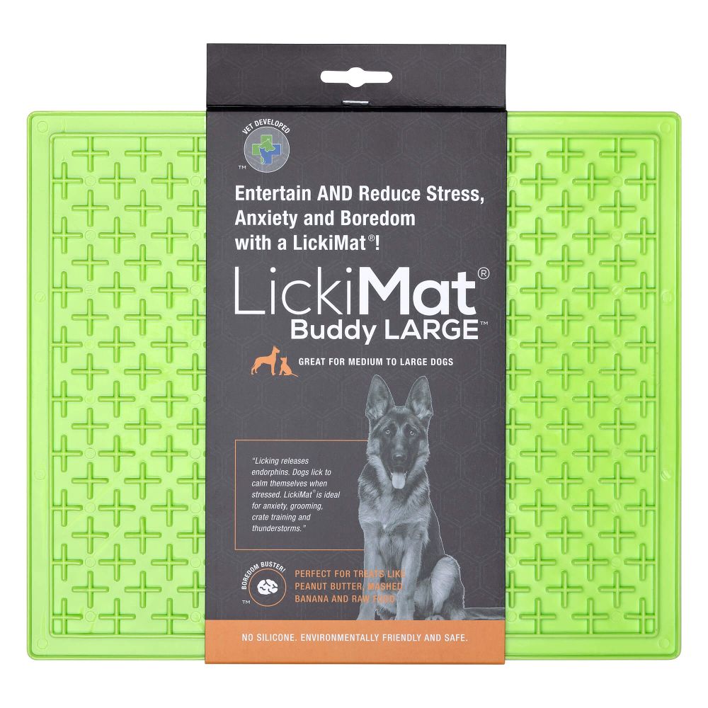 Lickimat Dog Buddy Original Large - Green