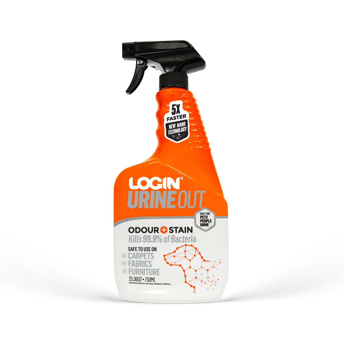 Login dog stain and odour remover spray 750ml