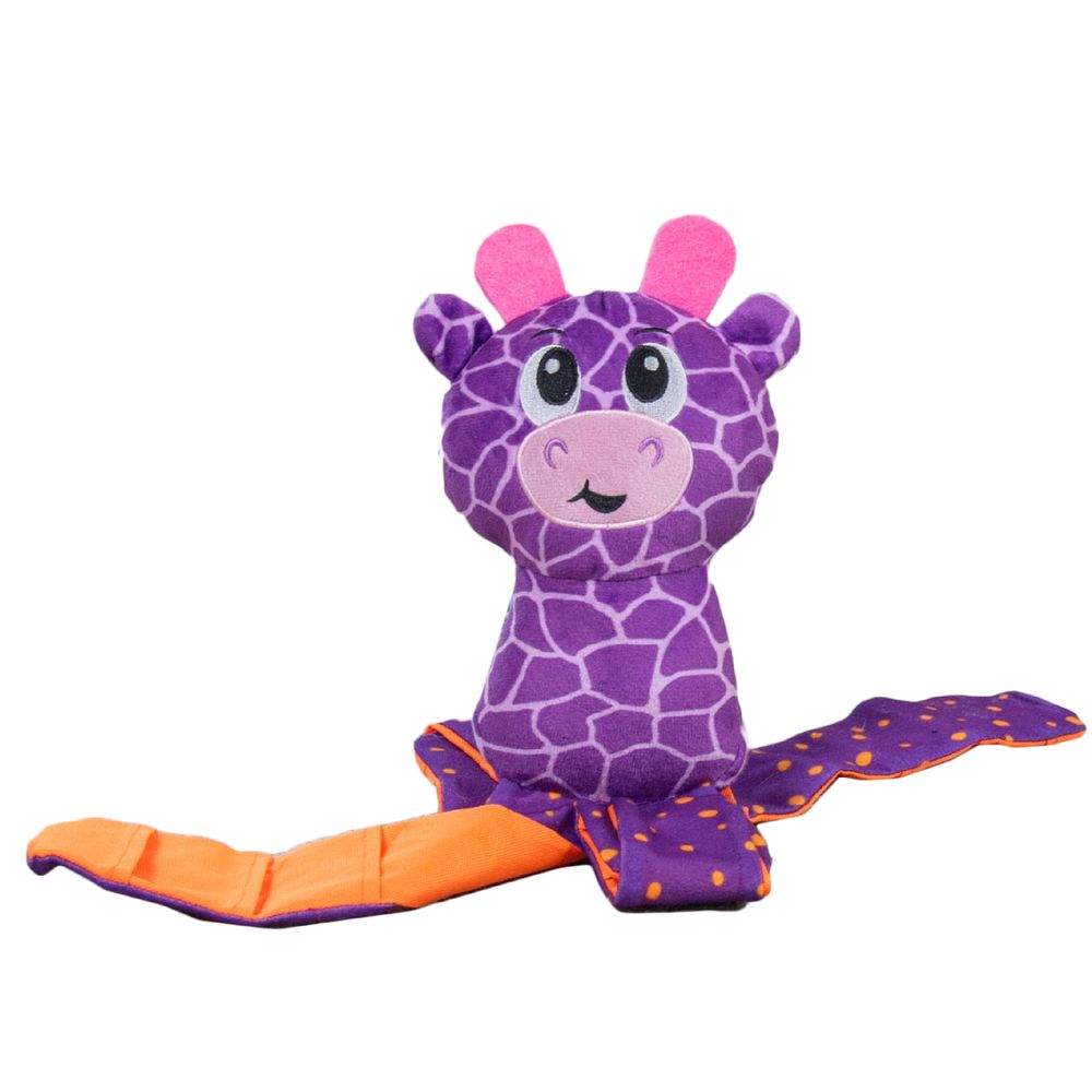 Nina Ottosson Silly Legz Interactive Plush Dog Puzzle - Giraffe | PeekAPaw Pet Supplies