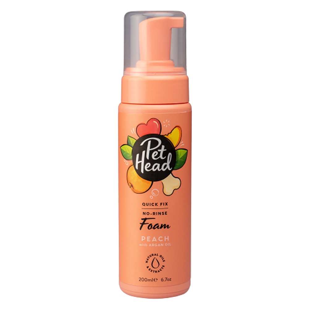Pet Head Quick Fix No Rinse Foam - 200ml | PeekAPaw Pet Supplies