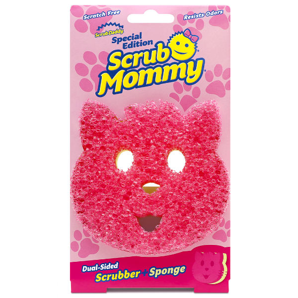 Scrub Mommy cat shape limited edition cleaning sponge