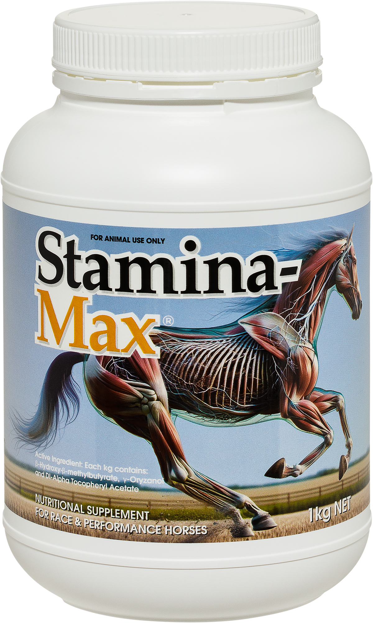 Stamina-Max Supplement for Horses - International Animal Health pack front