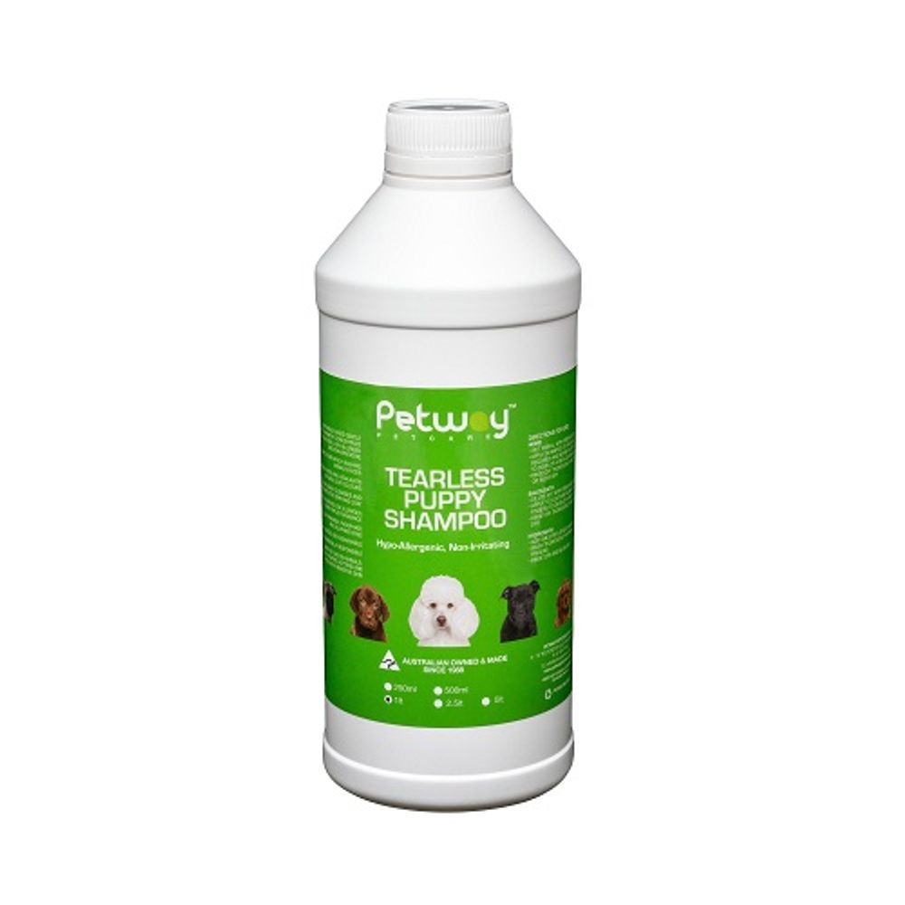 Petway Petcare Tearless Puppy Shampoo - 1L | PeekAPaw Pet Supplies