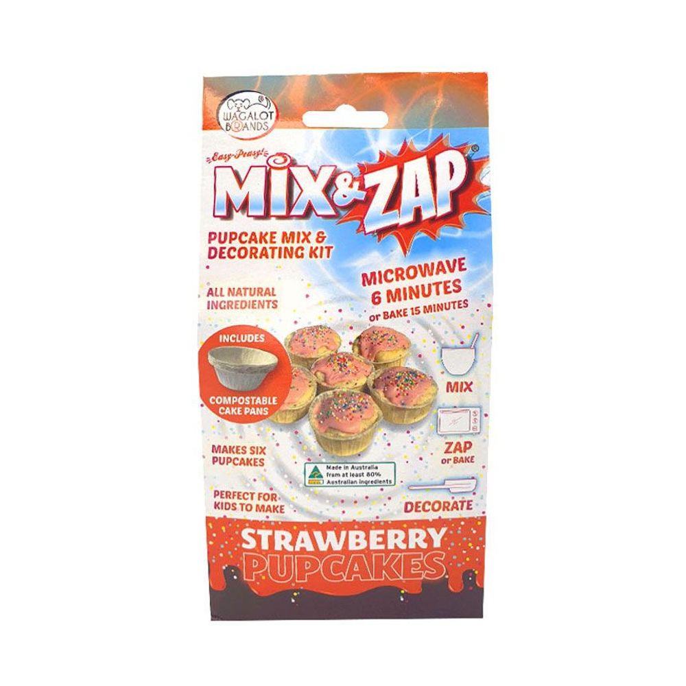 Wagalot Mix & Zap Pupcake Kit - 286g