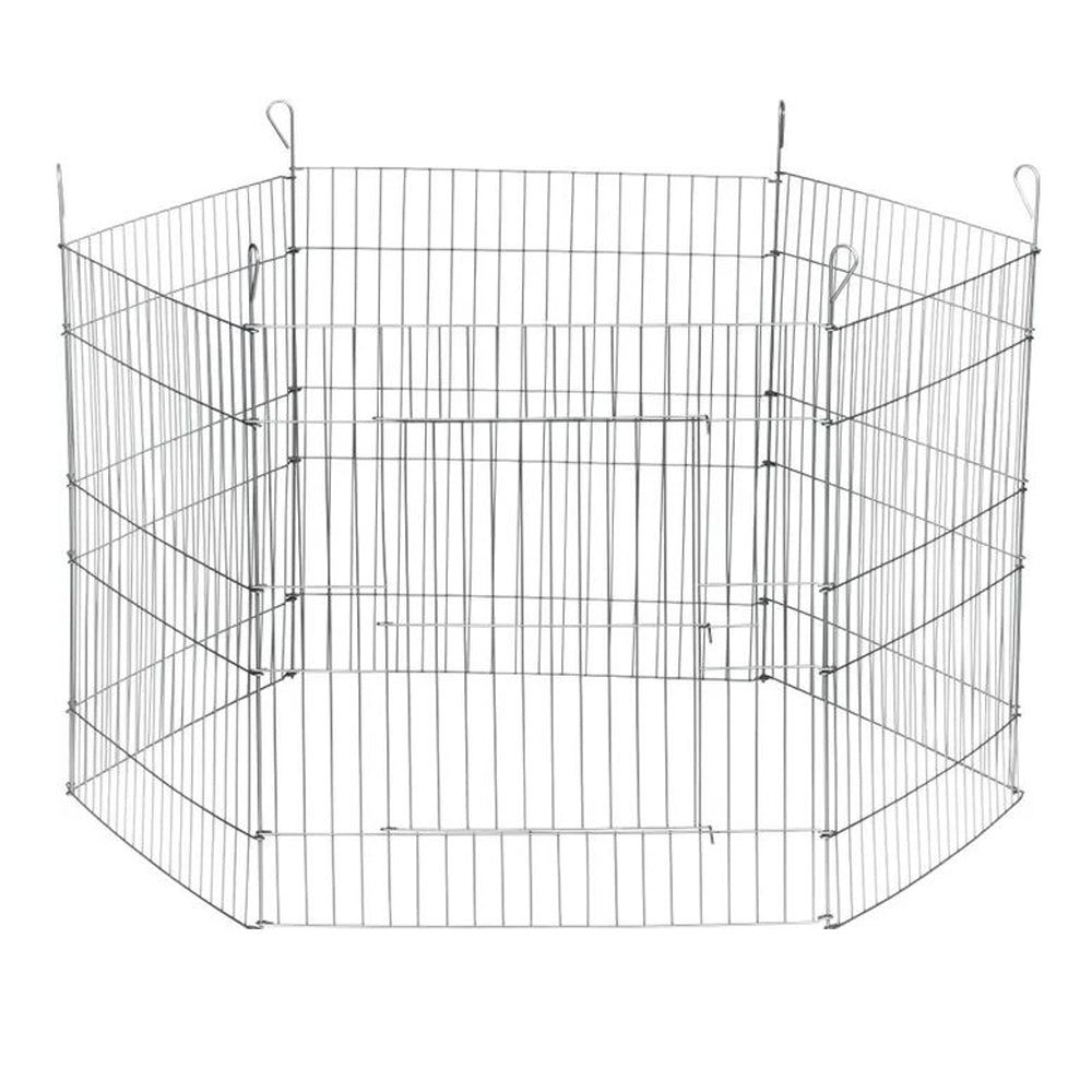 Showmaster Small Animal Play Pen, eight hinged 60 x 60cm panels