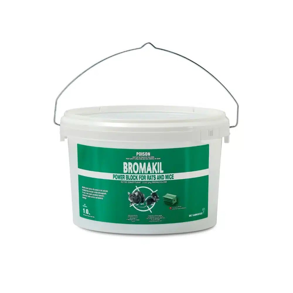 Bromakil Power Blocks Rat & Mouse Bait 1kg pack