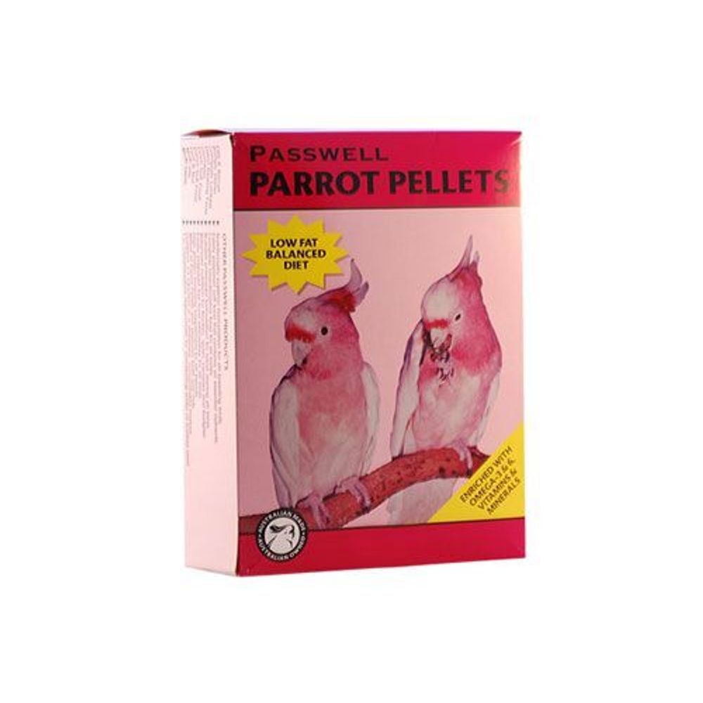 Passwell Parrot Pellets - 1kg | PeekAPaw Pet Supplies