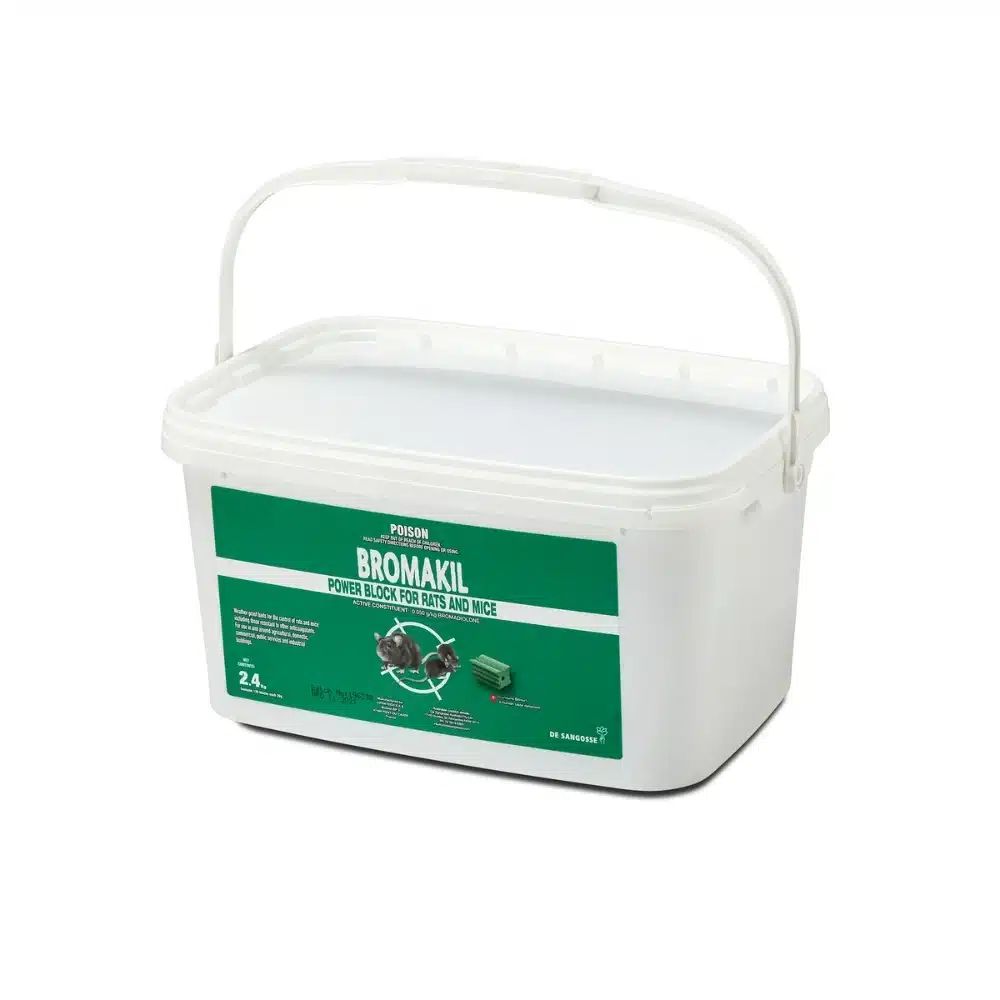 Bromakil Power Blocks Rat & Mouse Bait 2.4kg pack