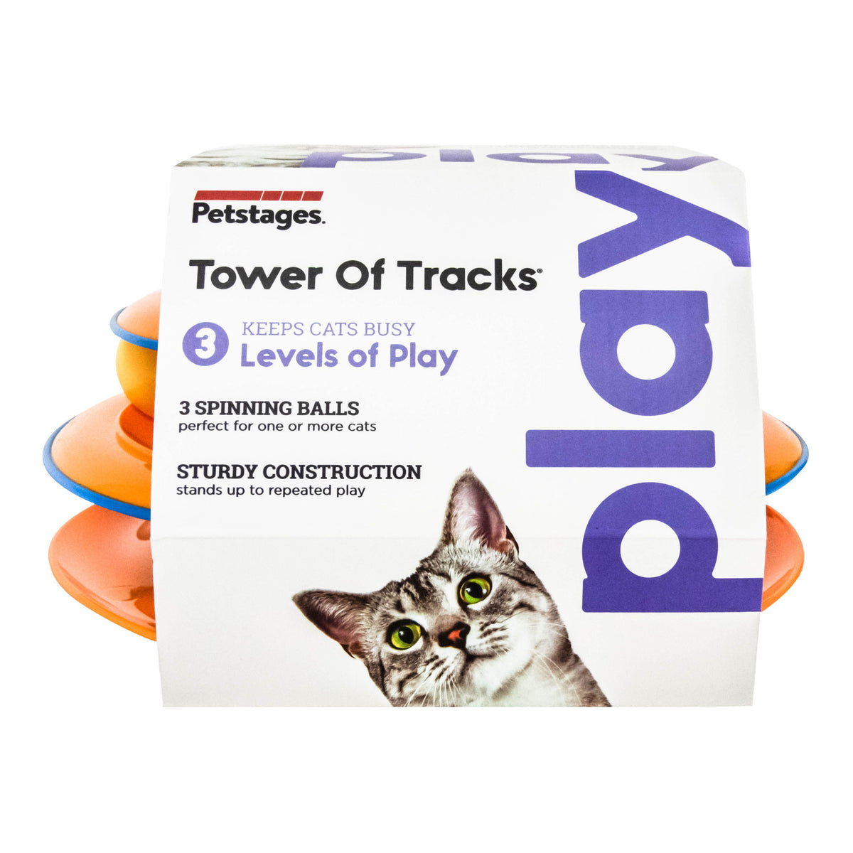 Petstages Tower of Tracks cat toy