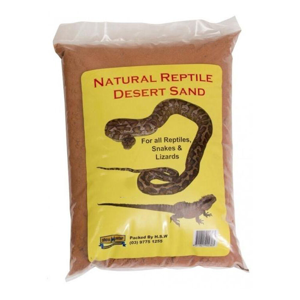 Showmaster Reptile Desert Sand bag for arid enclosures
