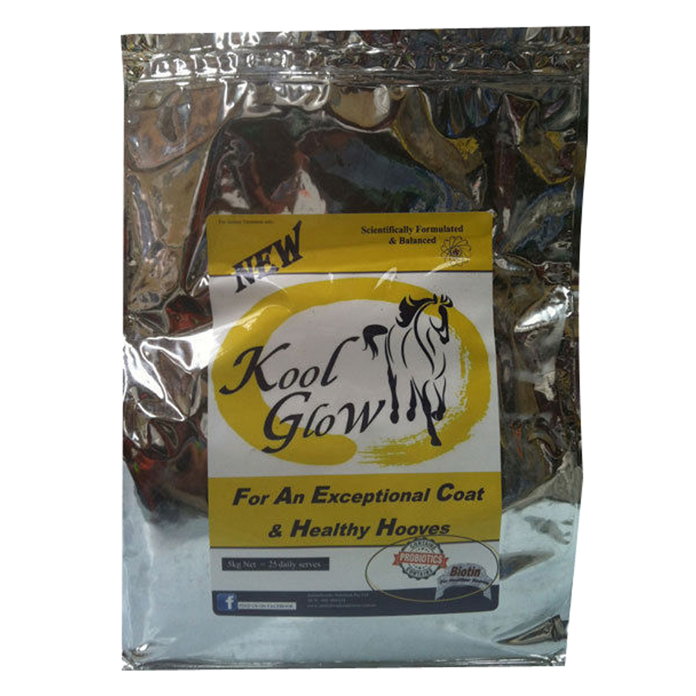 Kool Glow Supplement for Horses 5kg product packaging