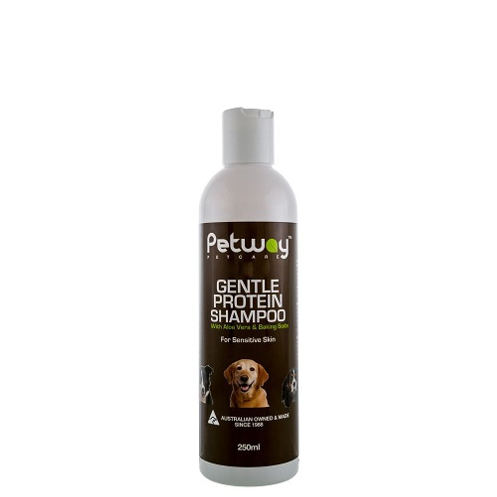 Petway Petcare Gentle Protein Shampoo with Aloe Vera & Baking Soda - 250ml | PeekAPaw Pet Supplies