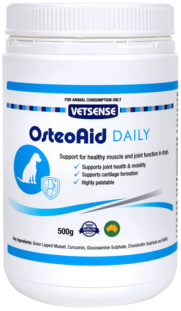 Vetsense OsteoAid Daily Joint Supplement for Dogs 500g pack
