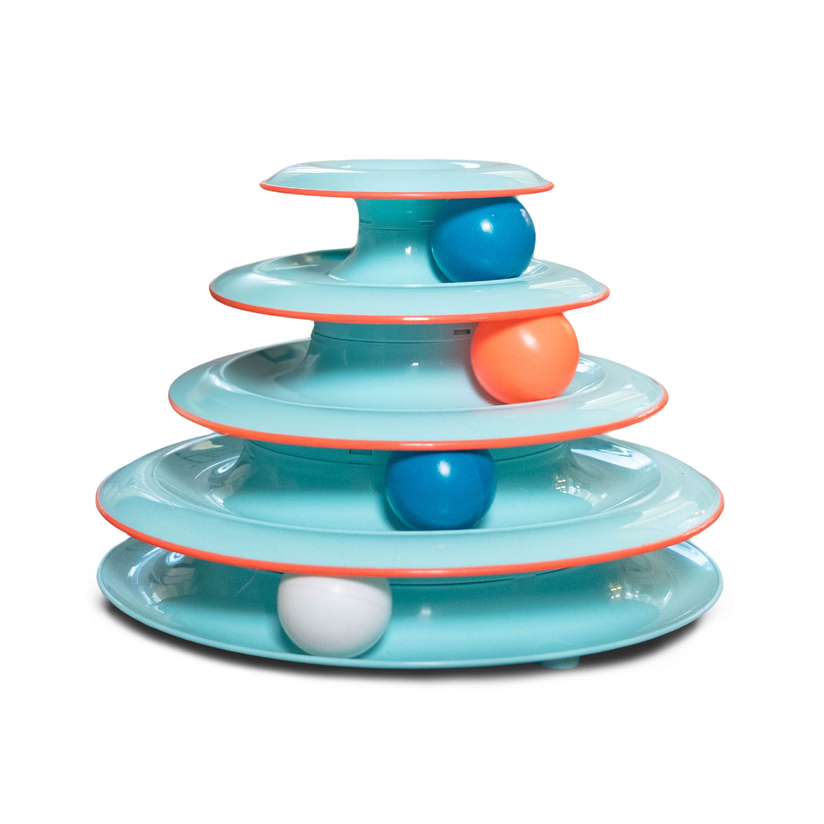 Catstages Cat Chase Meowtain interactive cat toy in blue