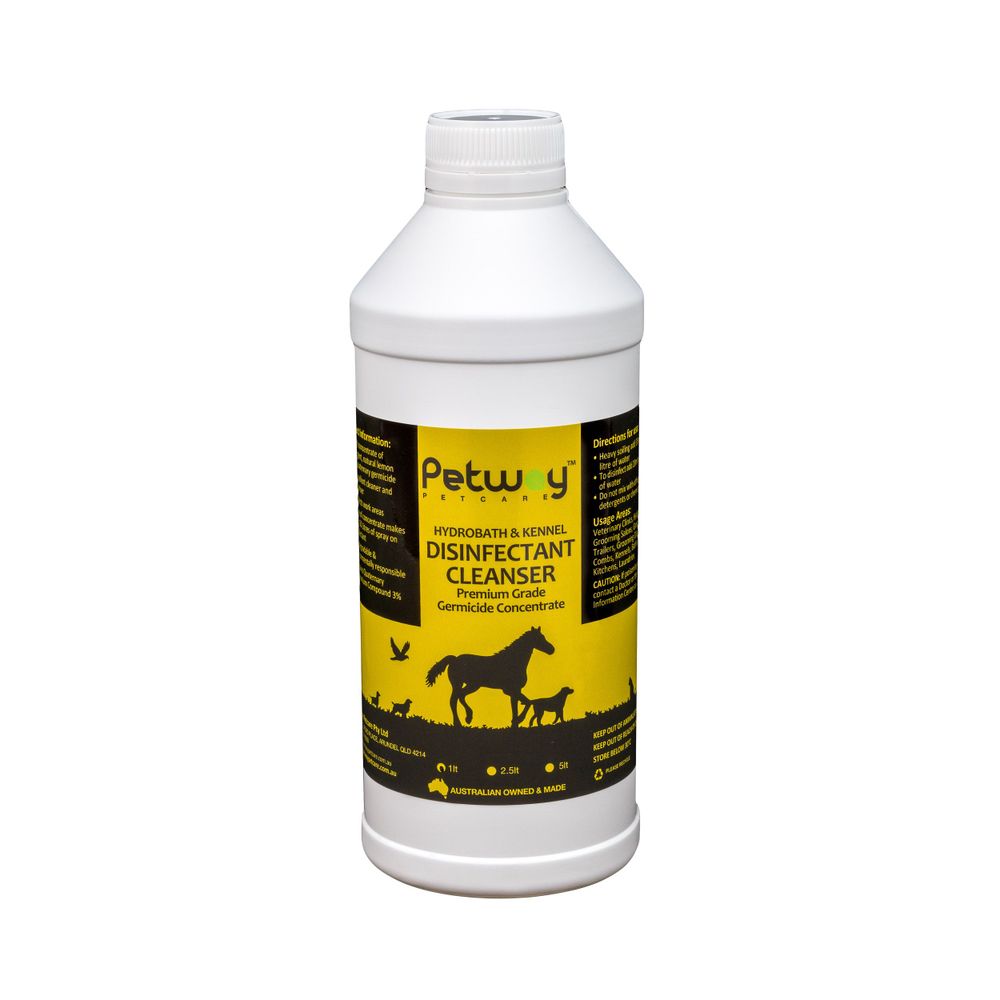 Petway Petcare Disinfectant Cleanser - 1L | PeekAPaw Pet Supplies