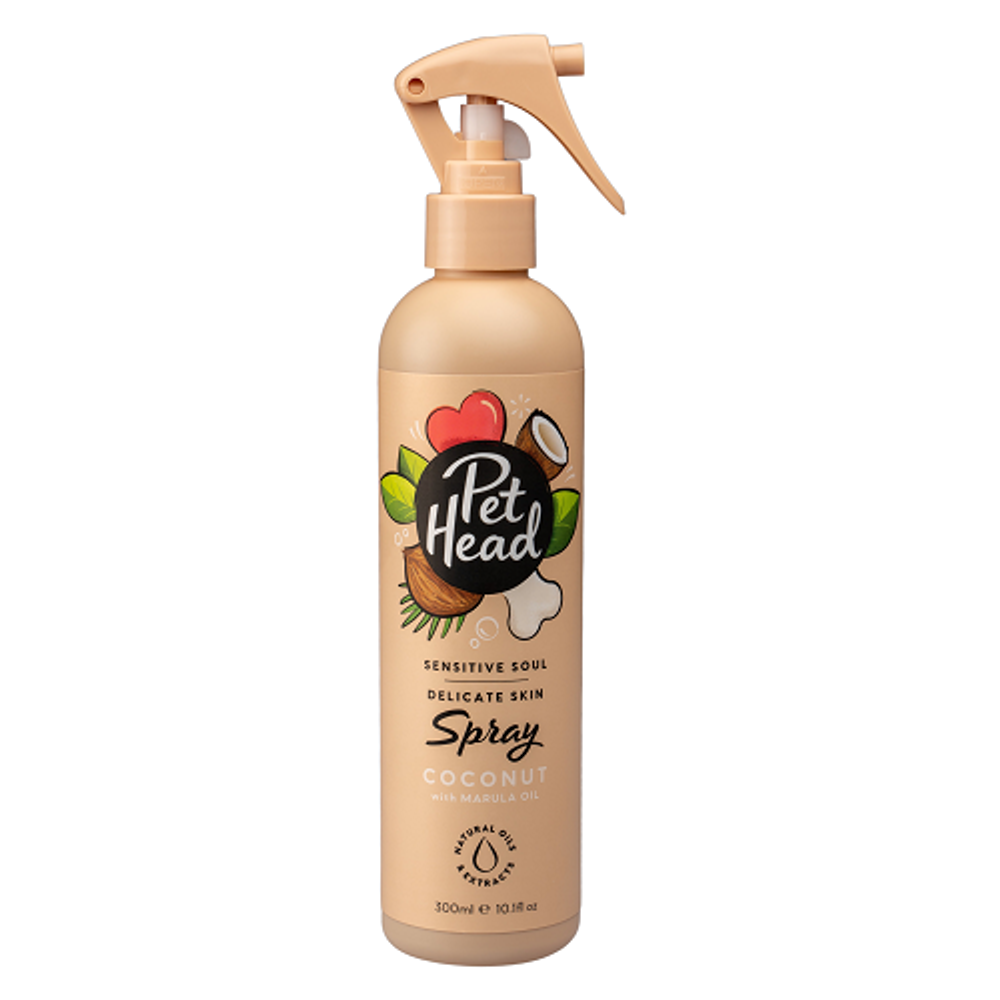 Pet Head Sensitive Soul Delicate Skin Dog Spray - 300ml | PeekAPaw Pet Supplies