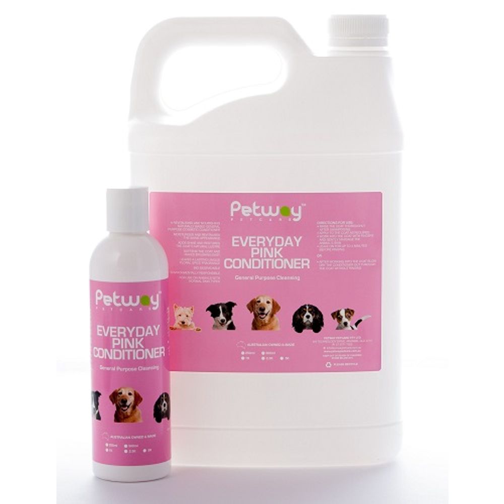 Petway Petcare Everyday Pink Conditioner - 5L | PeekAPaw Pet Supplies