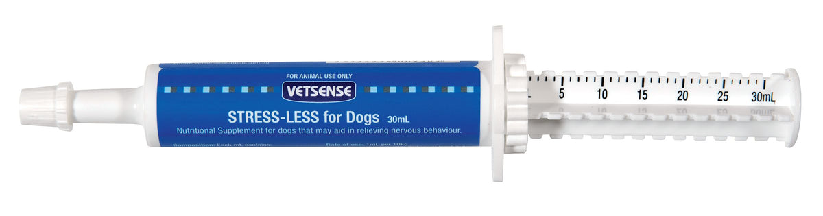 Vetsense Stress-Less Paste for Dogs & Cats 30ml pack
