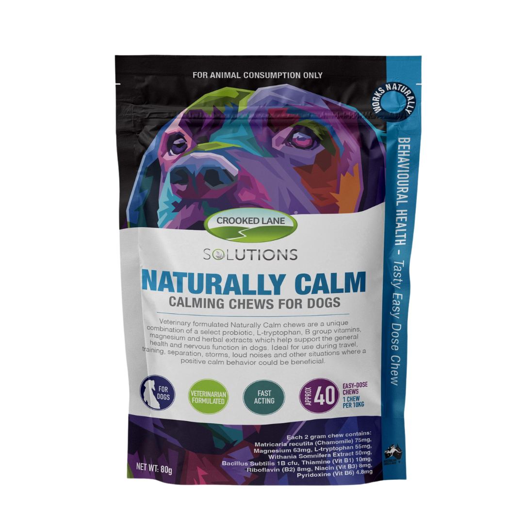 Crooked Lane Naturally Calm Chews pack front
