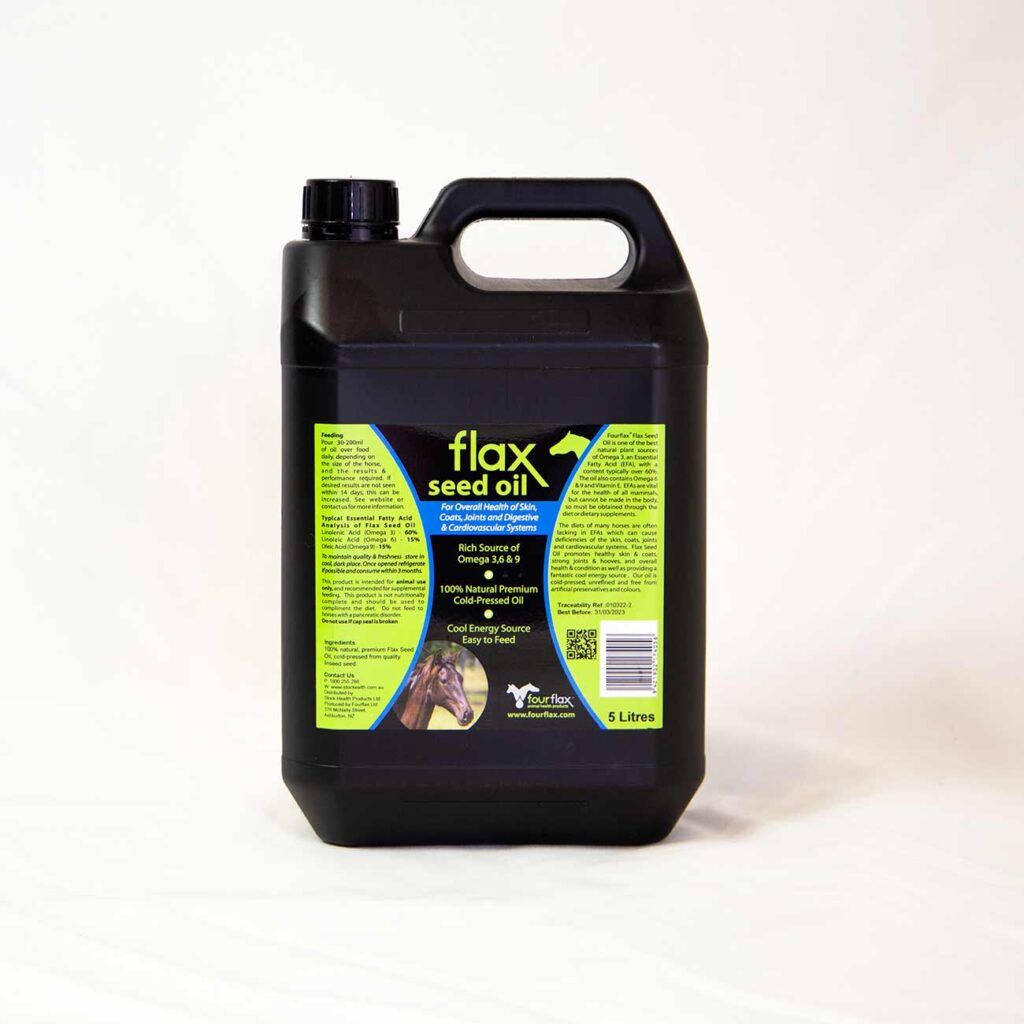 Stockhealth Cold Pressed Flax Oil 5L pack