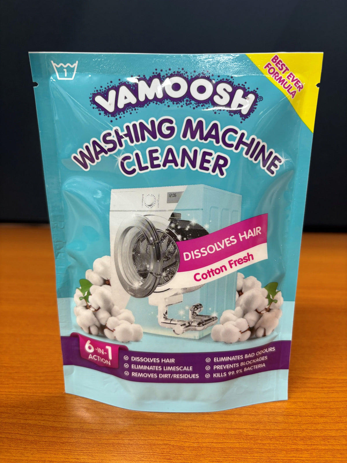 Vamoosh washing machine cleaner single pack
