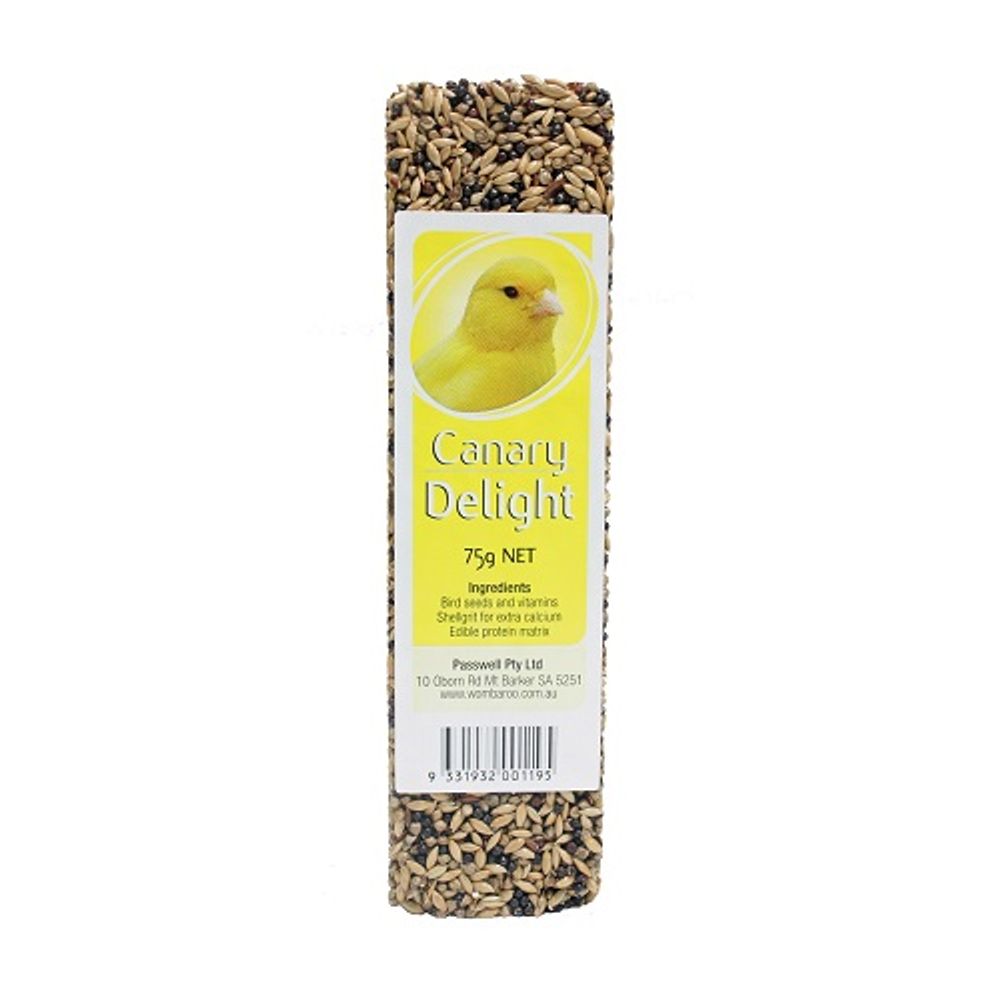 Passwell Avian Delight Bird Treat Bar - Canary | PeekAPaw Pet Supplies