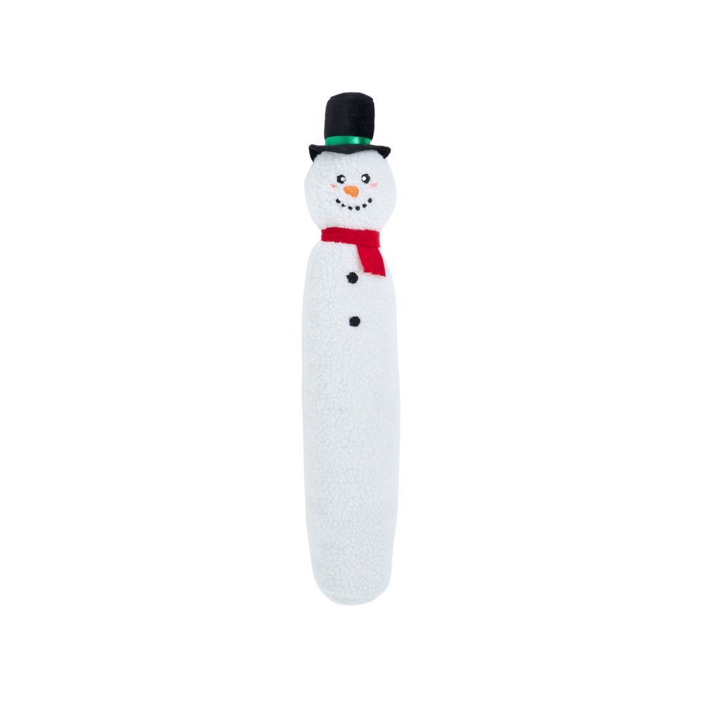 Zippy Paws Christmas Jigglerz Snowman Dog Toy
