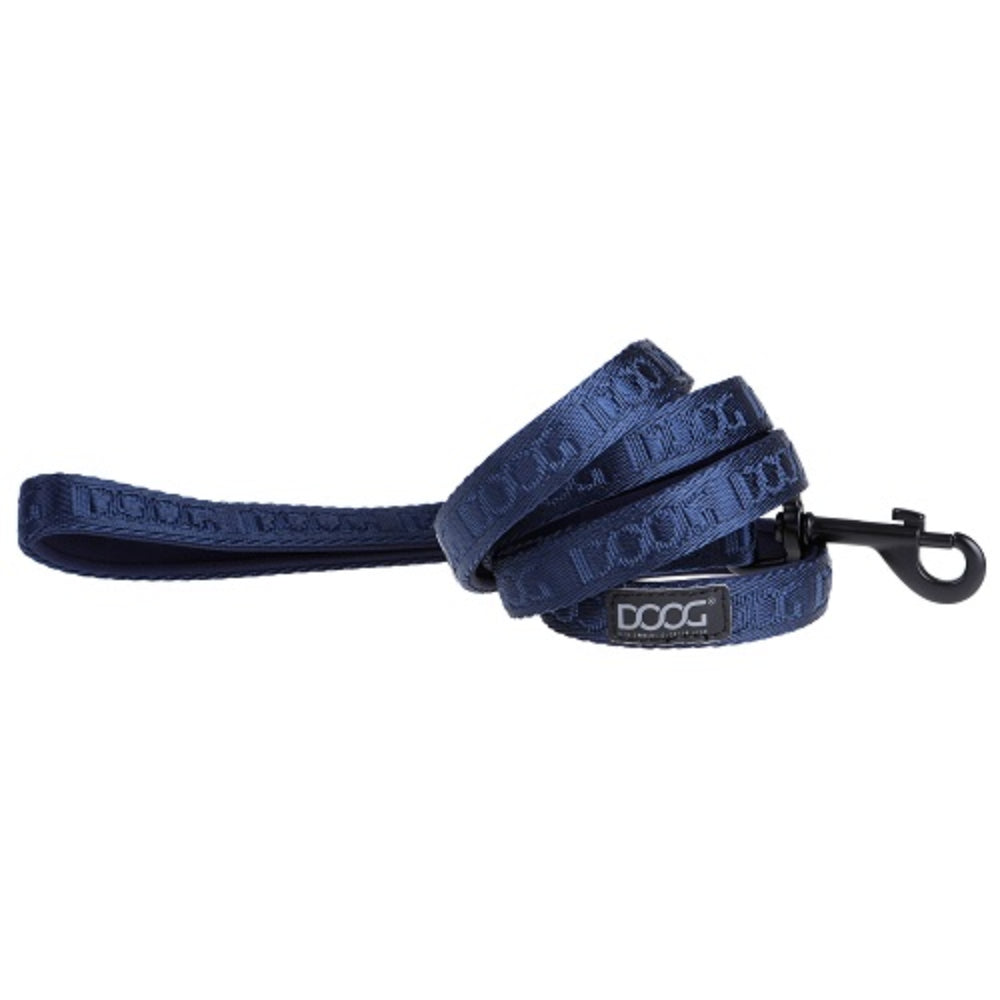 Doog Nesport Neoprene Dog Leash - Navy - Small | PeekAPaw Pet Supplies