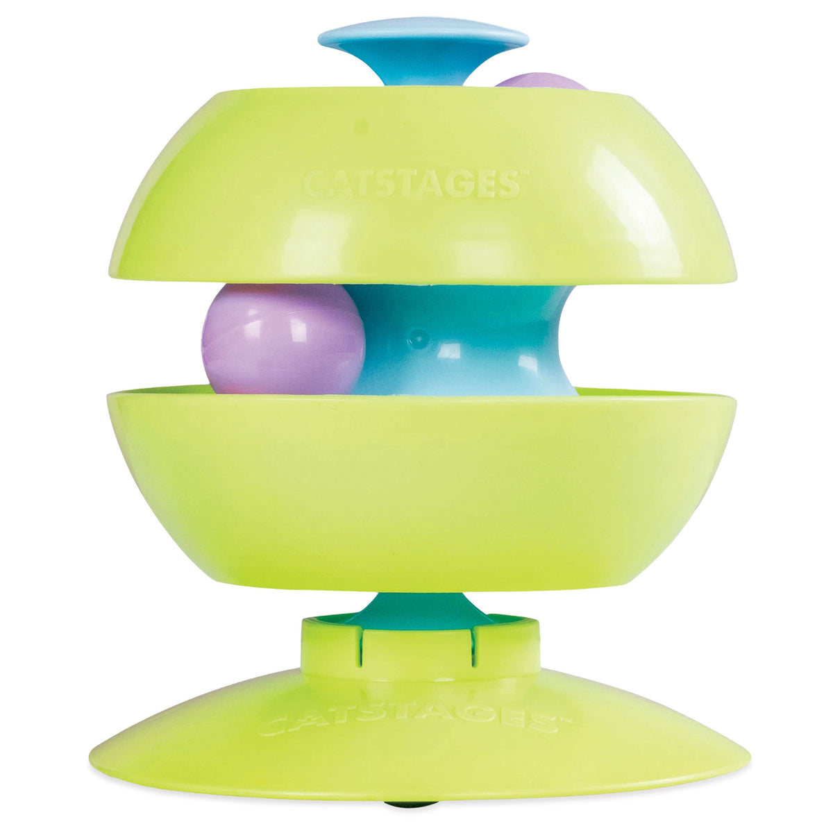 Catstages Twist-A-Ball Track cat toy