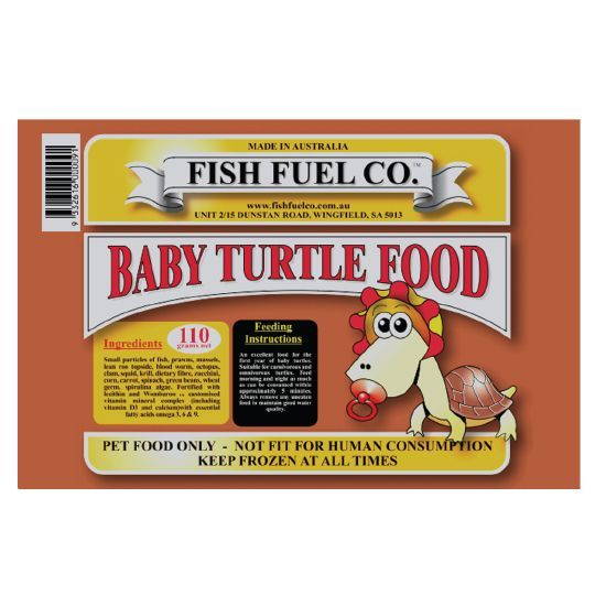 Fish Fuel Baby Turtle Food 110g tub