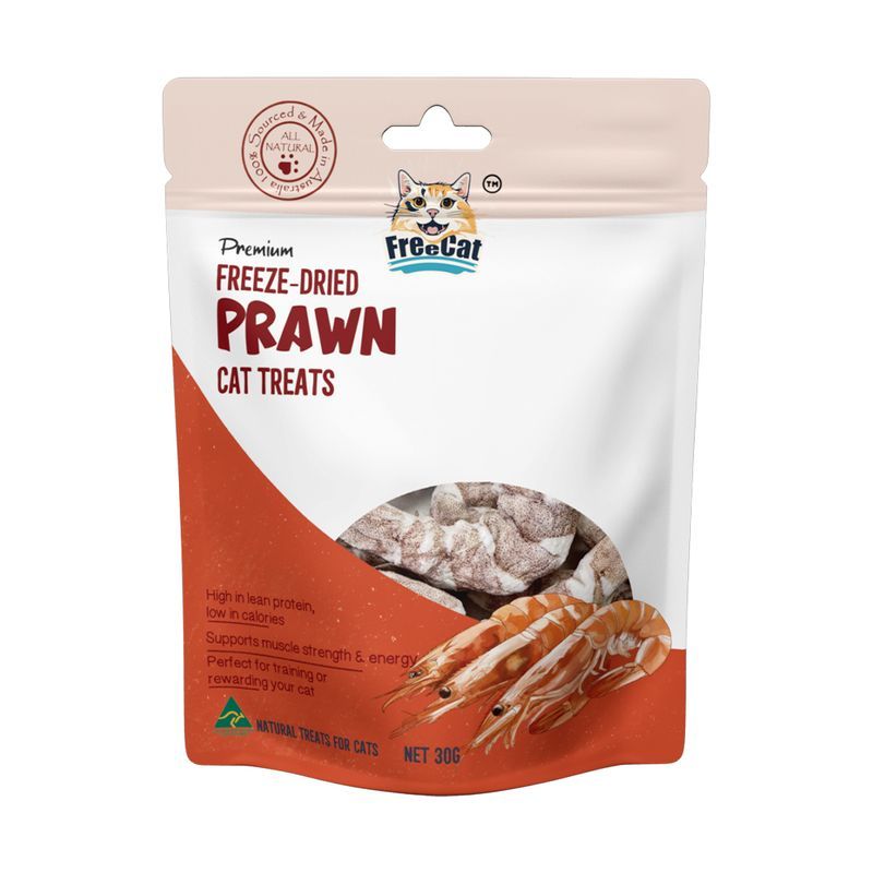 FreeCat Freeze Dried Prawn Cat Treats