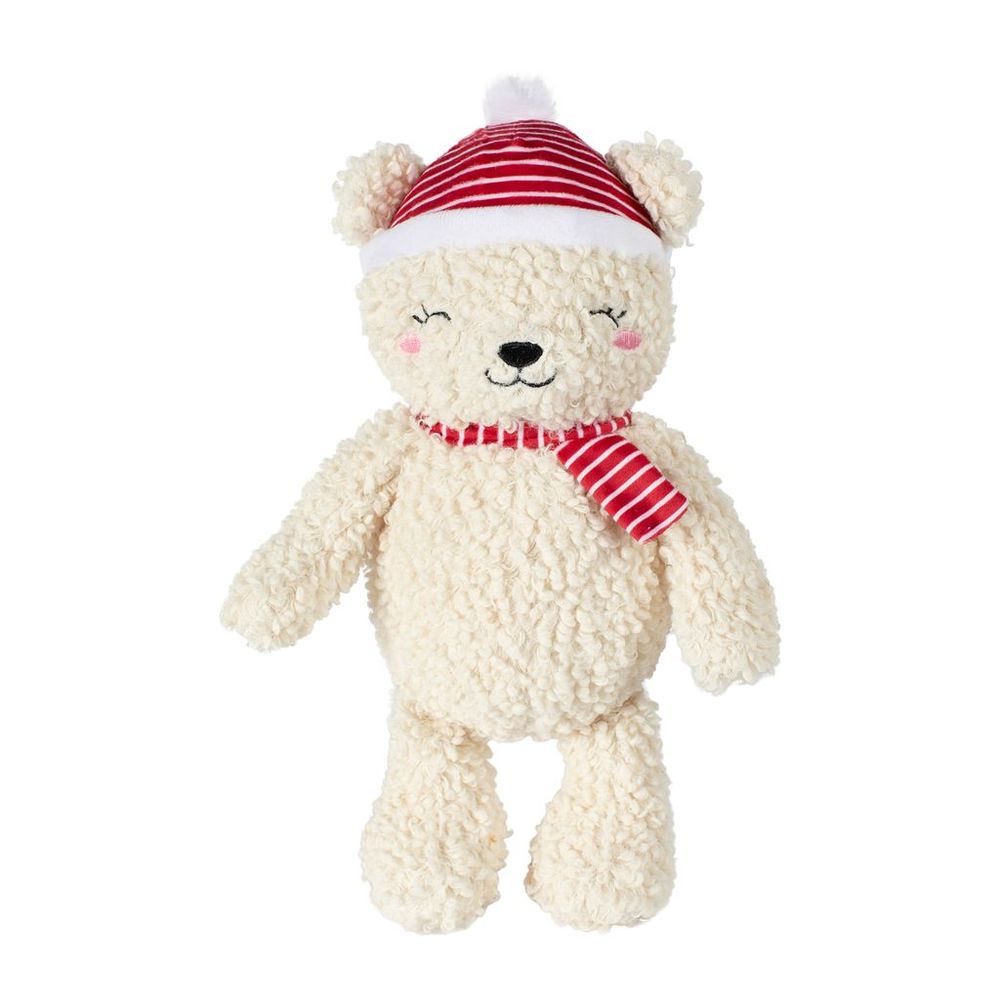 Fringe Studio Christmas Plush Squeaker Dog Toy - Can't Bear The Cold - Default Title | PeekAPaw Pet Supplies