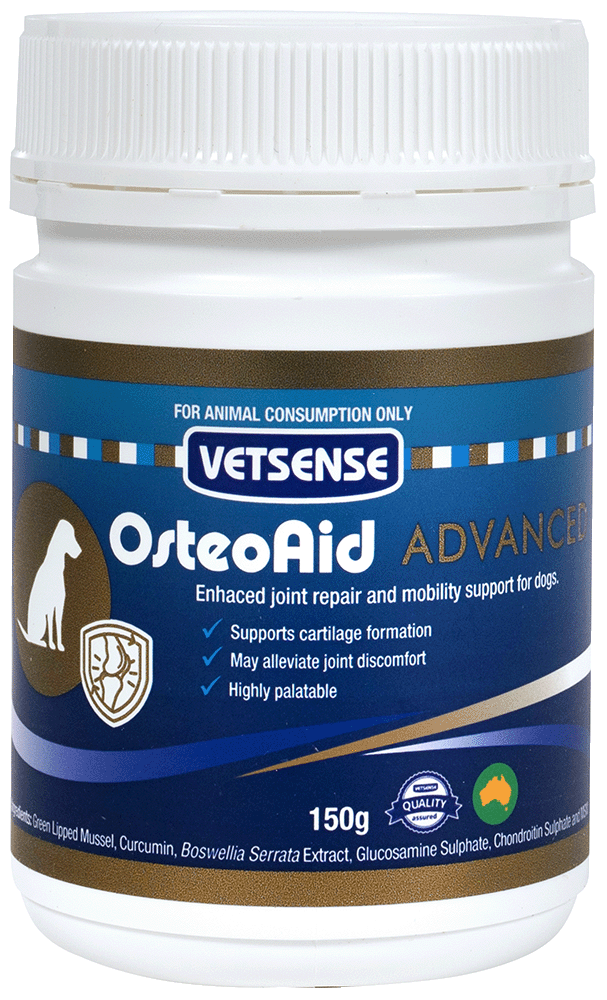 Vetsense OsteoAid Advanced Joint Supplement for Dogs 150g pack