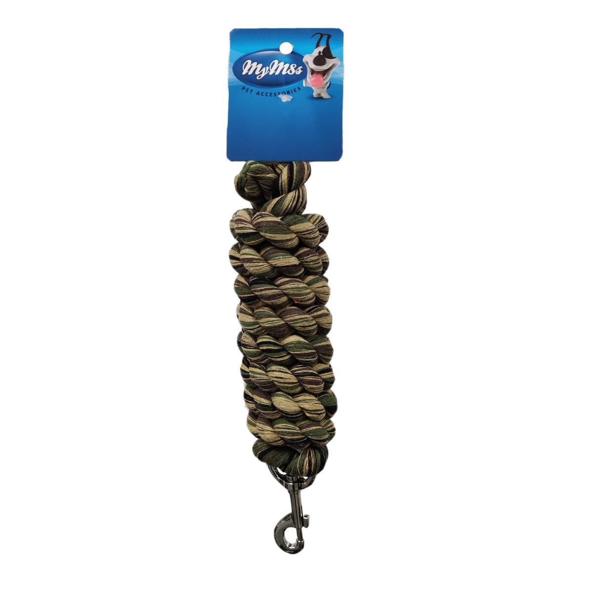 MyM8s Camo Rope Dog Lead pack front
