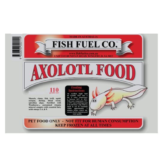 Fish Fuel Axolotl Food 110g tub