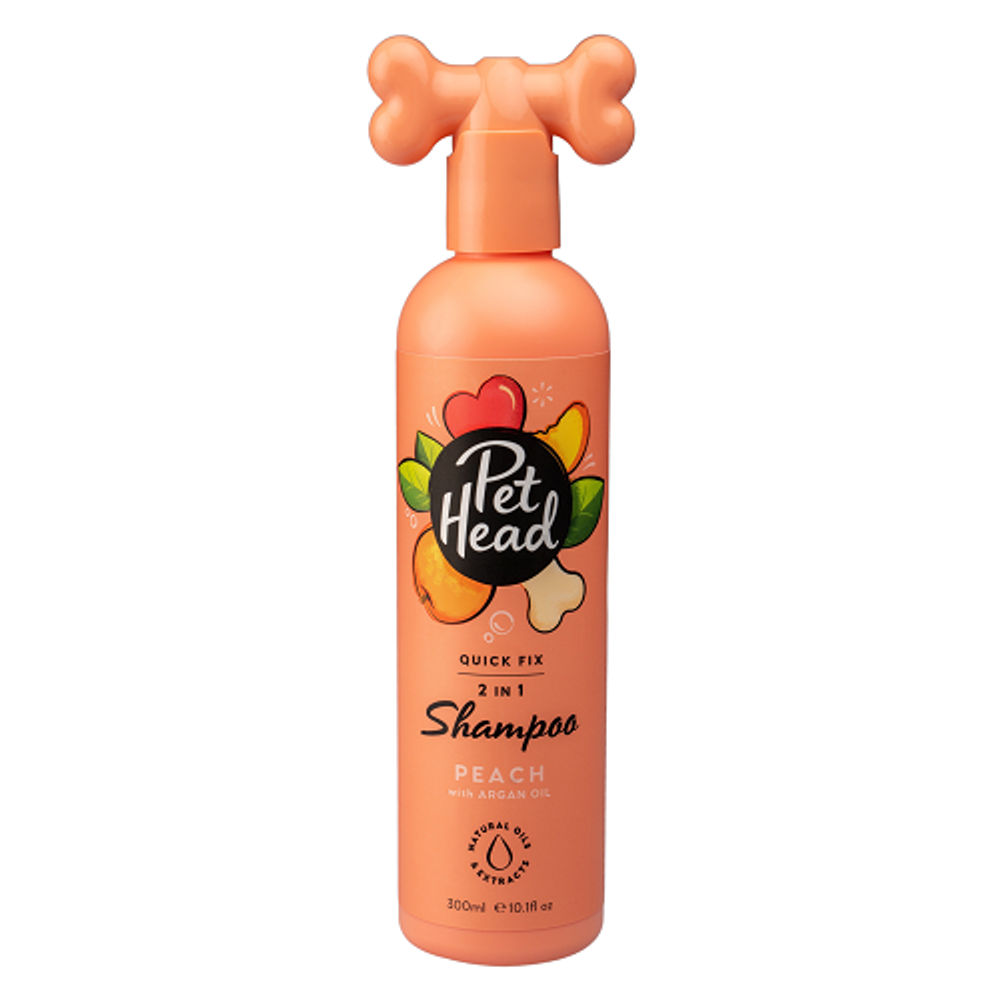 Pet Head Quick Fix 2-in-1 Dog Shampoo & Conditioner - 300ml | PeekAPaw Pet Supplies