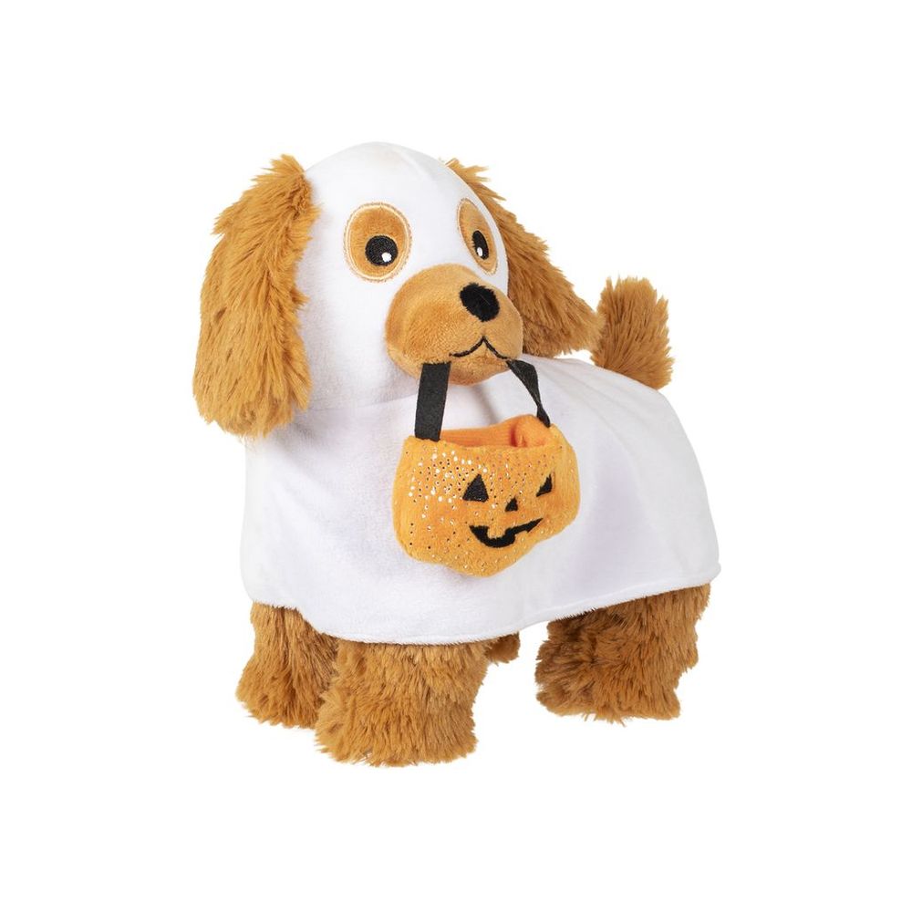 Fringe Studio Halloween Plush Squeaker Dog Toy - Hauntin' Hound - Default Title | PeekAPaw Pet Supplies