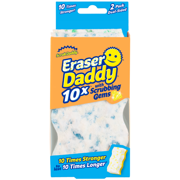 Scrub Daddy Eraser Daddy dual sided melamine eraser 2 pack