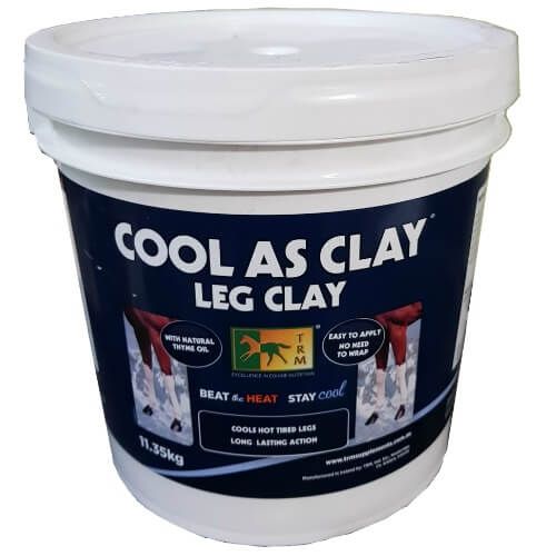 TRM Cool As Clay cooling leg clay for horses, 11.35kg bucket