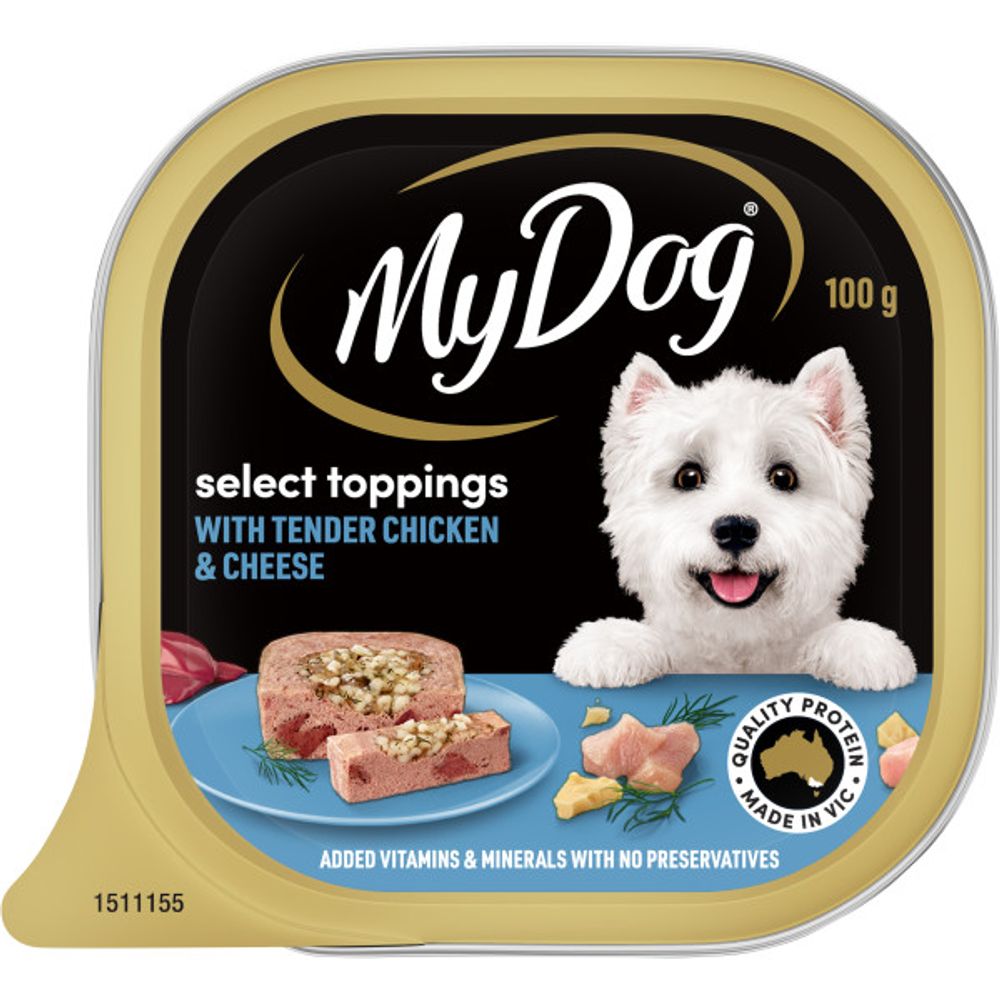 My Dog Chicken Supreme with Cheese Topping Wet Dog Food