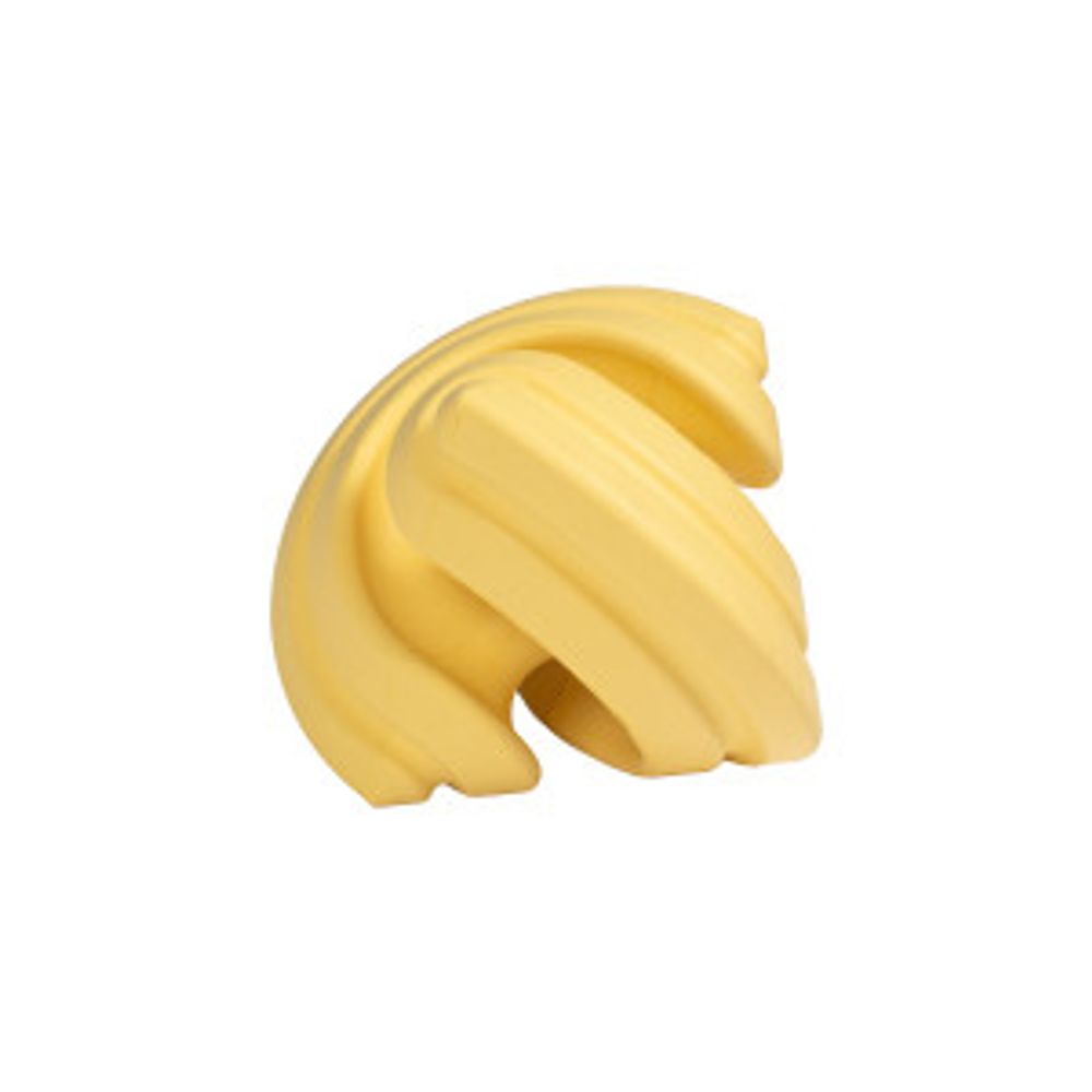 Pet DreamHouse Chewtastic GEO Gentle Interactive Dog Chew Toy - Geo-Gem Mustard | PeekAPaw Pet Supplies