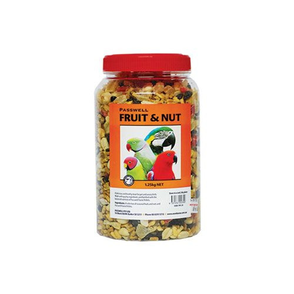 Passwell Fruit & Nut - 1.25kg | PeekAPaw Pet Supplies